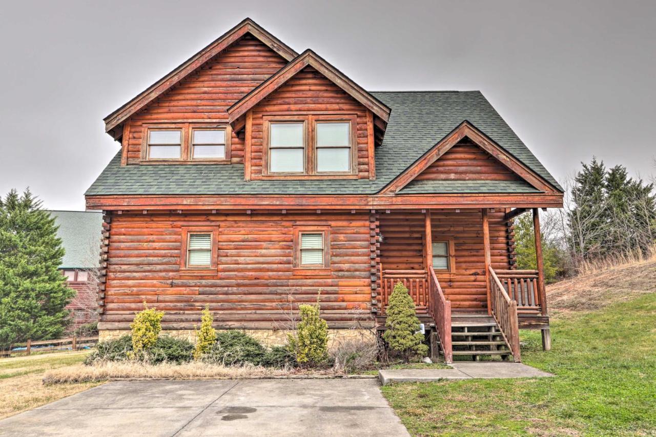 Pigeon Forge Cabin With Games, 1 Mi To Parkway! Eksteriør billede