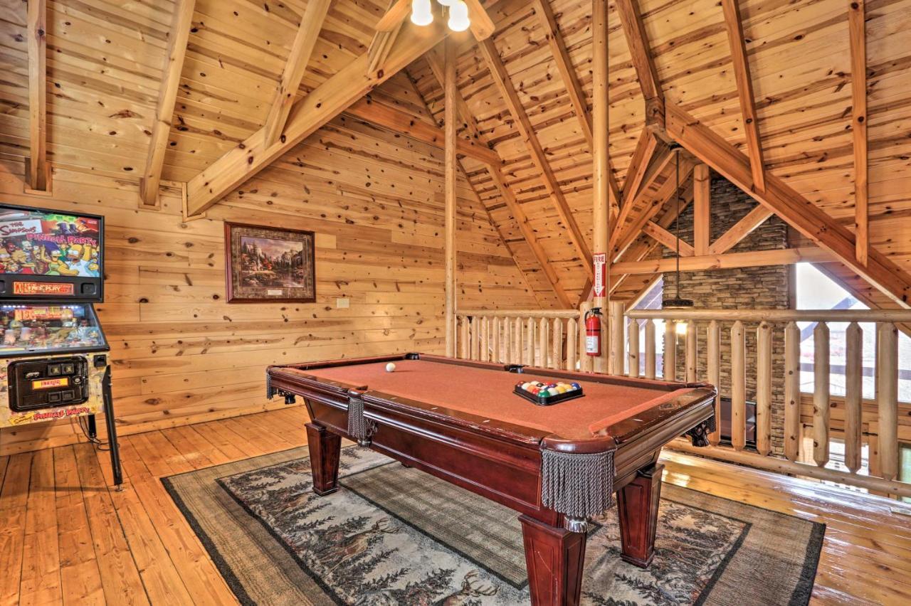 Pigeon Forge Cabin With Games, 1 Mi To Parkway! Eksteriør billede